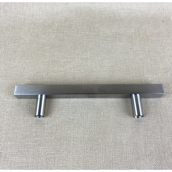 Brushed Stainless Steel Cabinet Drawer Door Handles T Pull Bar Hardware - Picture 4 of 9